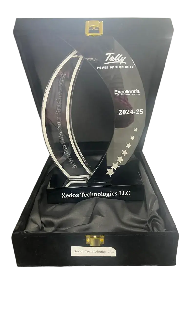 Tally activation mile stone maker award 2025