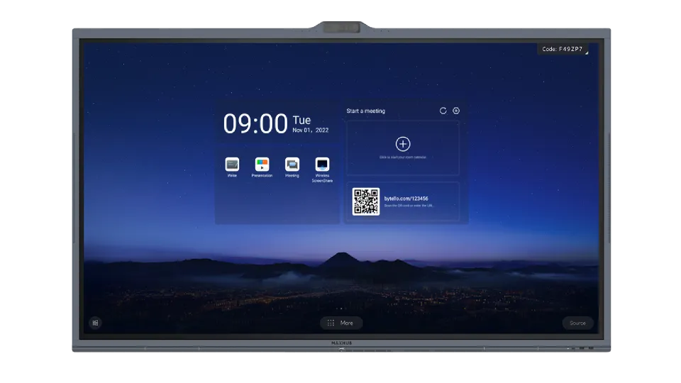 MAXHUB V6530 View Pro 65 inch Conferencing Display