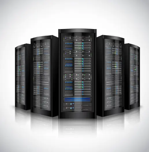 Server Support server Server support experts troubleshooting a server at Dubai office