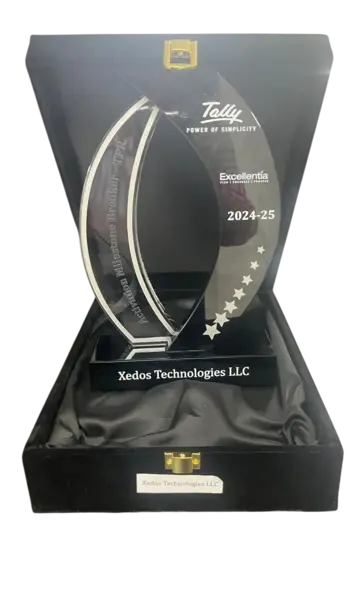 Tally Software Services tally award Xedos won Tally activation mile stone maker award 2025